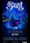 Concierto de Ghost + All Them Witches + Tribulation en Madrid