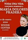 Concierto homenaje a María Dolores Pradera en Madrid