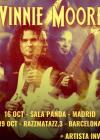 Concierto de Vinnie Moore en Barcelona