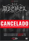 Cartel de Concierto de Djevel en Barcelona