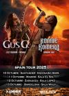 Cartel de Concierto de Gus G + Ronnie Romero en Ma