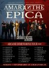 Cartel de Epica + Amaranthe + Charlotte Wessels en