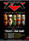 Cartel de Concierto de FM + Tygers of Pan Tang en 
