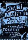 Concierto de Dani Martín en Toledo