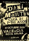 Concierto de Dani Martín en Valencia (Tercera Fecha)