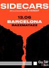 Concierto de Sidecars en Barcelona