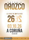Concierto de Antonio Orozco en A Coruña