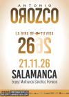 Concierto de Antonio Orozco en Salamanca