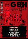 Concierto de GBH + Deaf Devils en Santander