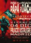Concierto de Papa Roach en Madrid