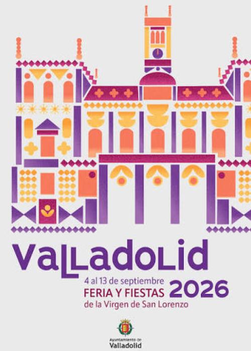 Cartel de Fiestas de la Virgen de San Lorenzo de Valladolid