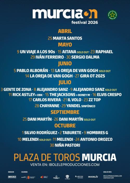 Cartel de Festival Murcia On