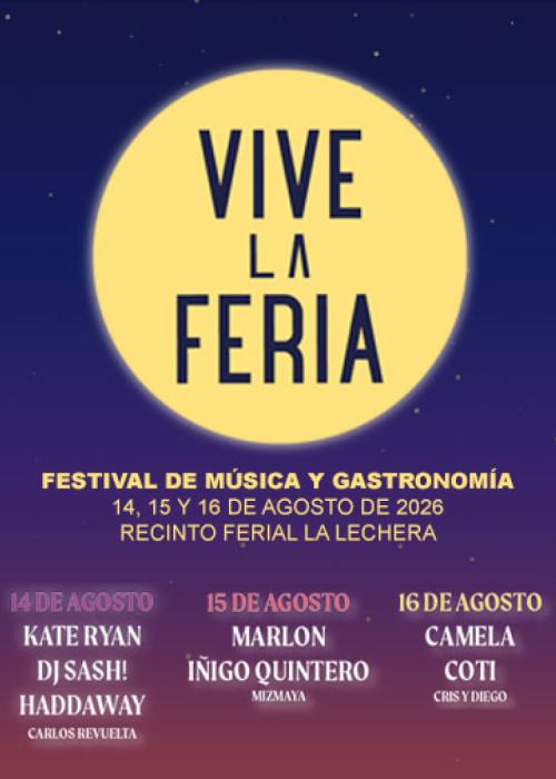 Cartel de Vive la Feria Torrelavega