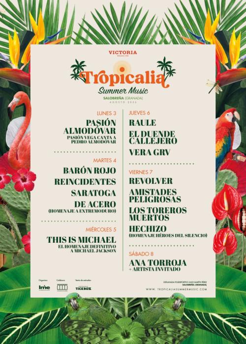 Cartel de Tropicalia Summer Music