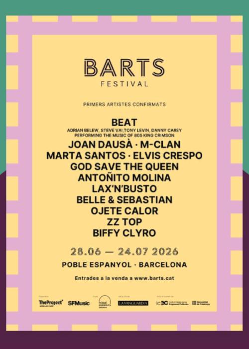 Cartel de Barts Festival Barcelona