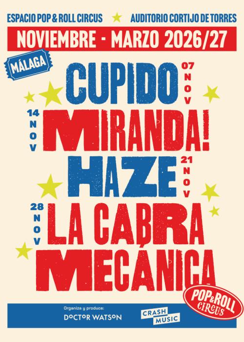Cartel de Pop & Roll Circus