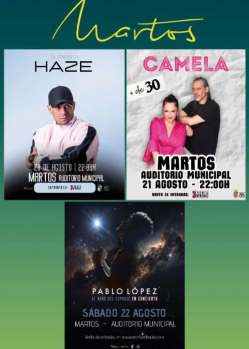 Cartel de Feria y Fiestas de San Bartolomé de Martos