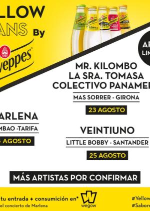 Yellow Plans by Schweppes