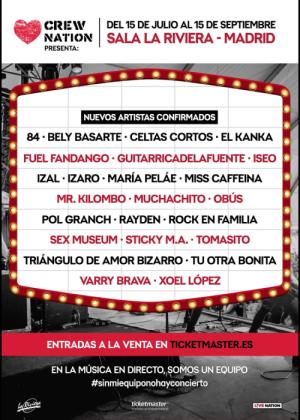 Conciertos Crew Nation