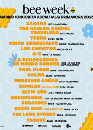 Conciertos Bee Week