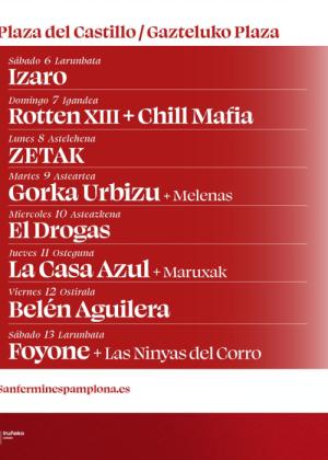 Conciertos de San Fermín