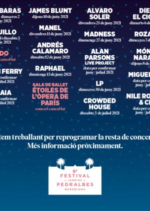 Festival Jardins Pedralbes