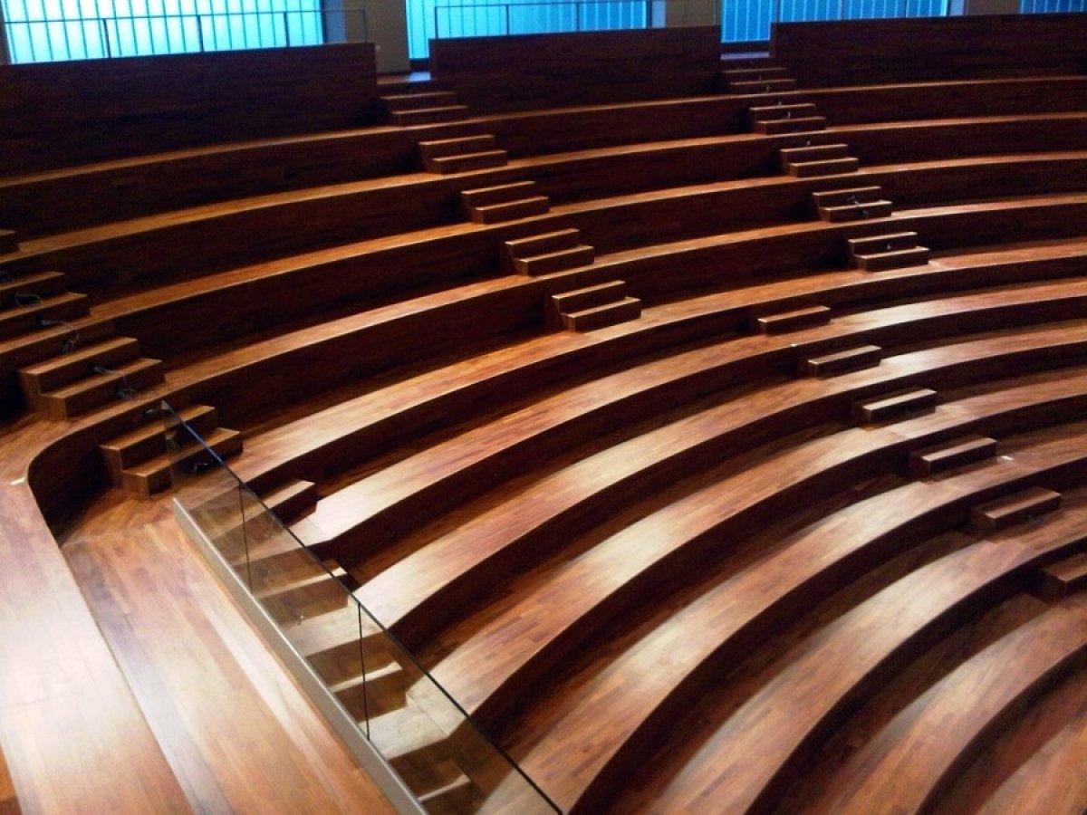 Aula Magna de la Facultat de Medicina i Odontologia, Universitat de València.