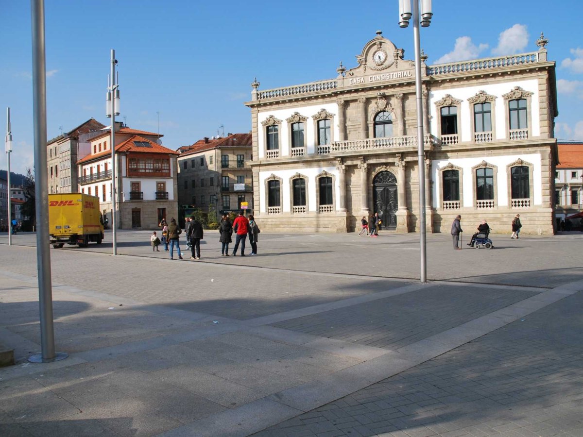 Plaza España de Pontevedra