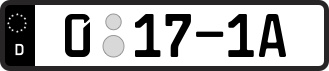 Diplomatenkennzeichen