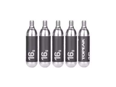 Topeak CO2 Kartuschen 16gr mit Gewinde (5 Stück)