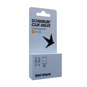 Schwalbe Clik Valve Conversion Set DV inkl. Pumpenadapter
