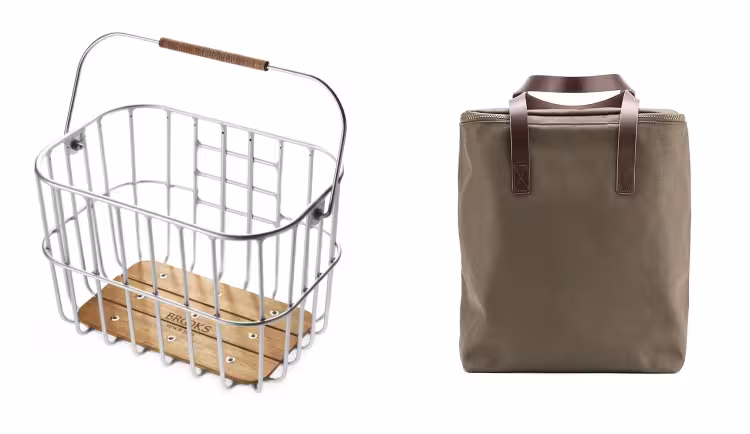 Bundle - Brooks Hoxton Lenkerkorb & Brooks Camden Tote Bag
