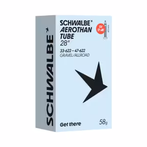 Schwalbe Aerothan Road/Gravel Schlauch 28" Nr. 17AE mit SV (SV17AE)