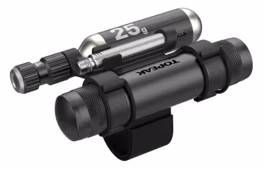 Topeak TubiPod Max CO2-Pumpe mit Tubeless-Werkzeug