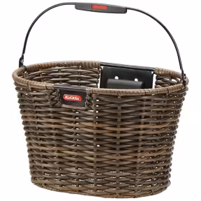 KLICKfix Structura Oval Lenkerkorb, braun