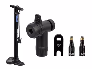 Topeak JoeBlow Roadie & TurboFlow Valve Combo - Bundle