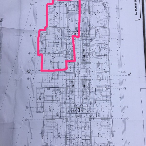 3+1 KÜLTÜR MAH. 125 M2  YENİ BİNA 5 KATLI BİNANIN 2. KATI MÜSTAKİL GARAJLI