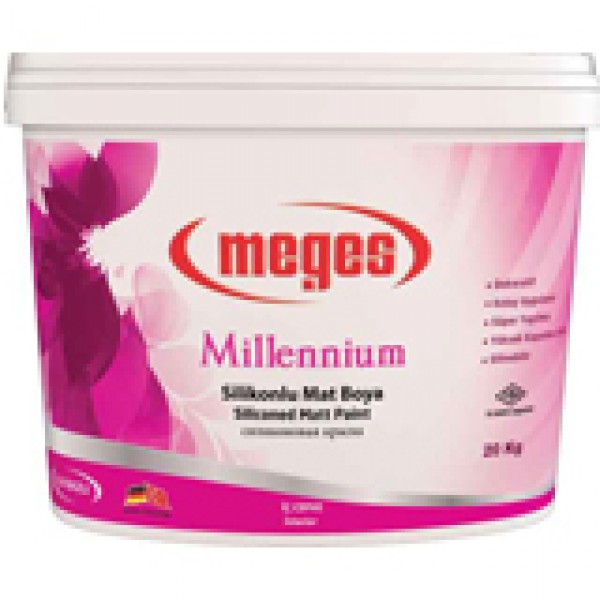 Meges Milenyum Silikonlu Mat Boya 20kg