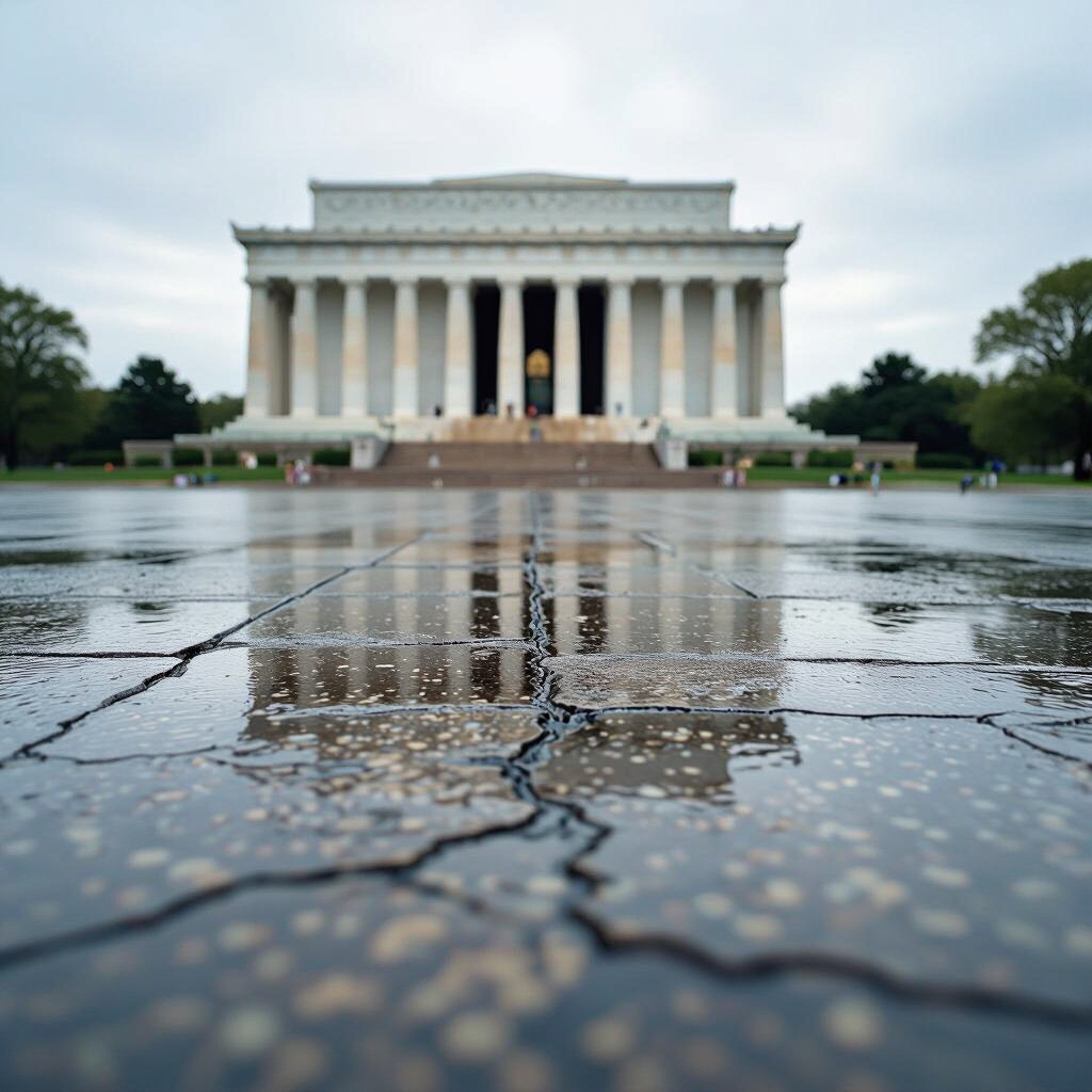 Documents Reveal Reflecting Pool Issues Pre-Dated Trump’s Claims of Vandalism