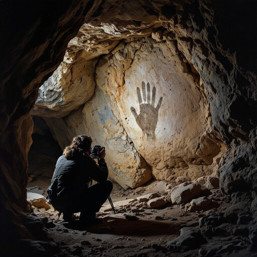 Indonesian Cave Art: Oldest Hand Stencil Discovered