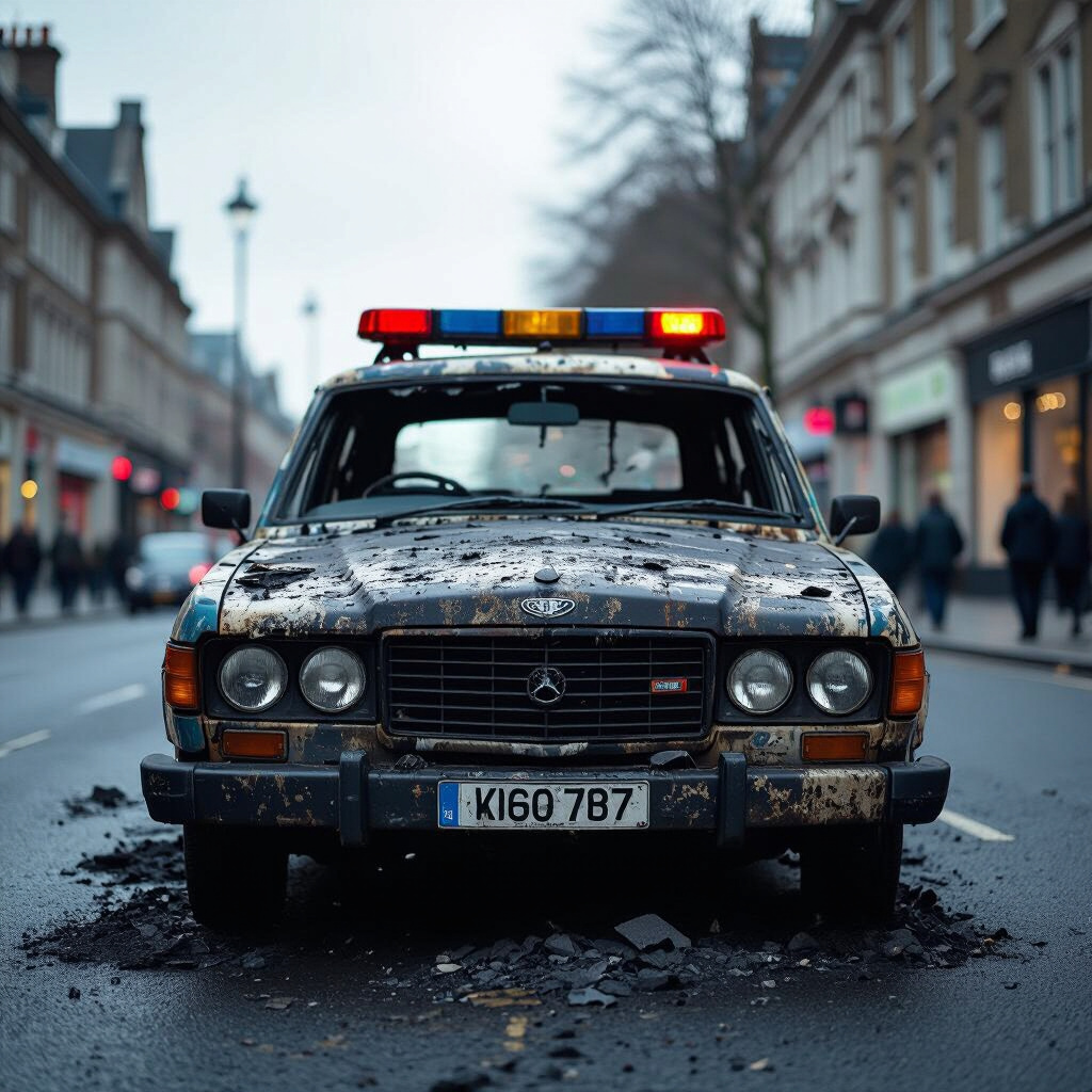 UK Police Probe Iran Link in Arson Attack on Jewish Ambulances