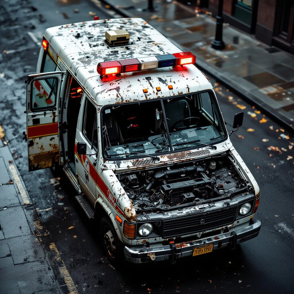 Two Arrested in London Ambulance Arson Attack