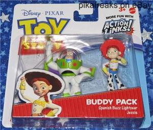 DISNEY PIXAR TOY STORY 3 - SPANISH BUZZ + JESSIE