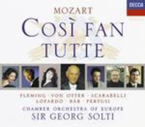 MOZART: COSI' FAN TUTTE 3CD (CD)