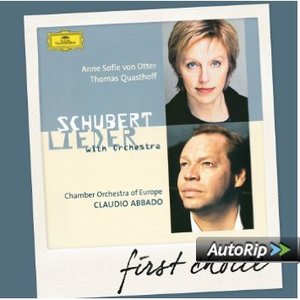 SCHUBERT: ORCHESTRAL SONGS (CD) SCHUBERT: ORCHESTRAL SONGS (CD)