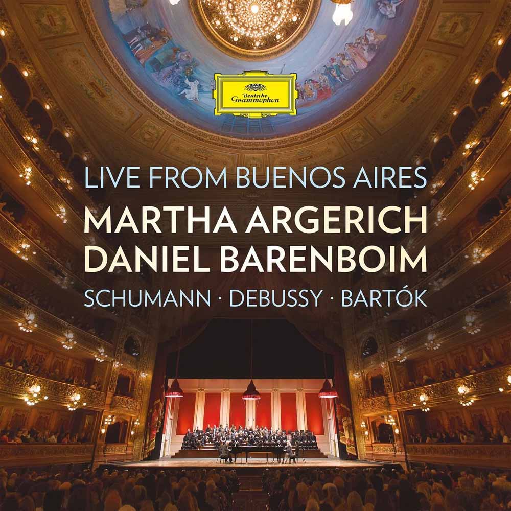 MARTHA ARGERICH / DANIEL BARENBOIM - LIVE IN BUENOS AIRES (CD) MARTHA ARGERICH / DANIEL BARENBOIM - LIVE IN BUENOS AIRES (CD)