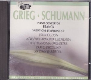 GREIG-SCHUMANN: PIANO CONCERTOS (CD)