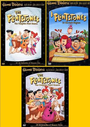 COF.I FLINTSTONES 1-3 (15DVD) (DVD)