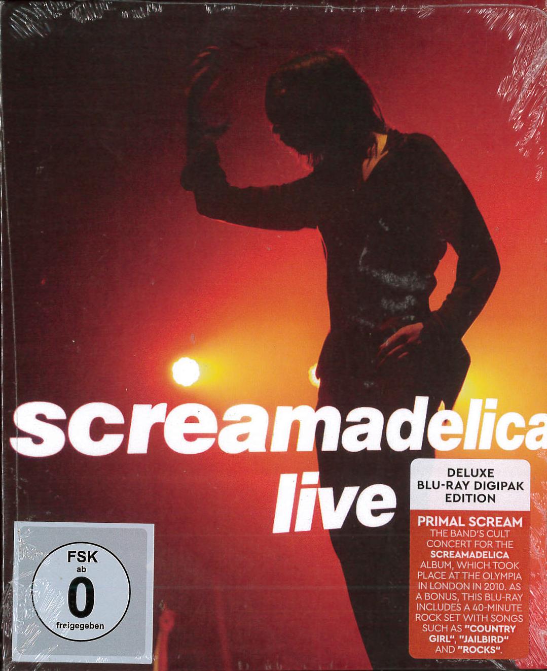 PRIMAL SCREAM - SCREAMADELICA-LIVE (BLU-RAY DIGIPAK)