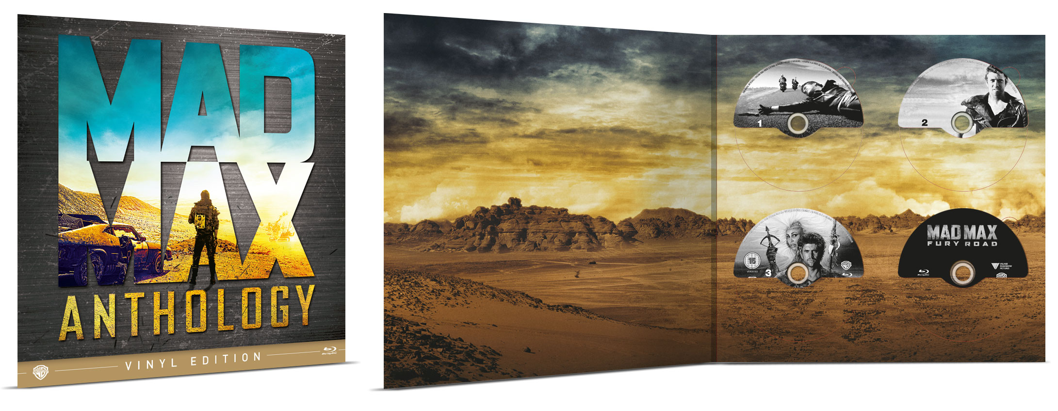 COF.MAD MAX ANTHOLOGY VINYL EDITION (4 BLU-RAY) COF.MAD MAX ANTHOLOGY VINYL EDITION (4 BLU-RAY)